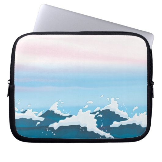 Ocean Spray Laptopschutzhülle (Vorderseite)