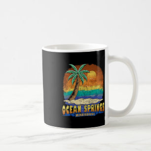 Ocean Springs Mississippi Vintage Not leidende See Kaffeetasse