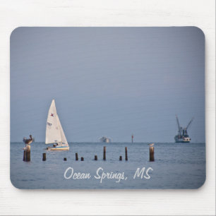 Ocean- Springsboote Mousepad