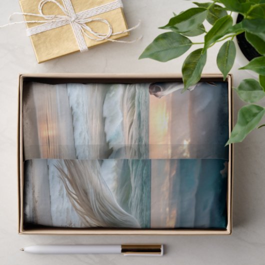 Ocean Stallion Decoupage Seidenpapier (Geschenk)