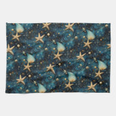 Ocean Starfish Muster Küchentücher (Horizontal)