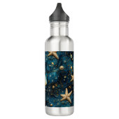 Ocean Starfish Muster Wasserflasche Edelstahlflasche (Links)
