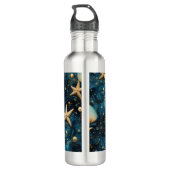 Ocean Starfish Muster Wasserflasche Edelstahlflasche (Rückseite)