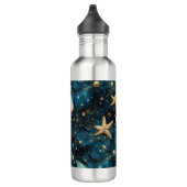 Ocean Starfish Muster Wasserflasche Edelstahlflasche (Rechts)
