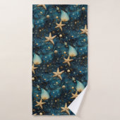 Ocean Starfish Pattern Badetuch Badehandtuch (Badehandtuch)