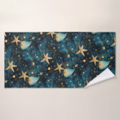 Ocean Starfish Pattern Badetuch Badehandtuch (Badehandtuch)