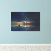 Ocean Starry Sky Leinwanddruck (Insitu (Holzboden))