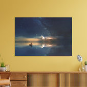 Ocean Starry Sky Leinwanddruck (Insitu (Wohnzimmer))