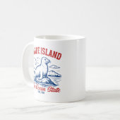 Ocean State Pride – Rhode Island Kaffeetasse (Vorderseite Links)