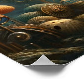 Ocean Steampunk Poster (Ecke)