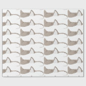 Ocean Stingray Geschenkpapier (Flach)