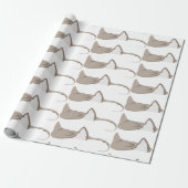 Ocean Stingray Geschenkpapier (Ungerollt)