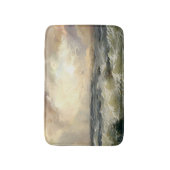 Ocean Storm Waves Fleece Blanket Badematte (Vorderseite Vertikal)