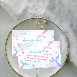 Ocean Summer Meerjungfrau Schwanz Bücher für Babyd Begleitkarte