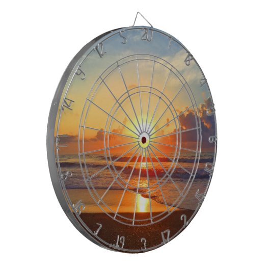 Ocean Sun Dartscheibe (Vorderseite Links)