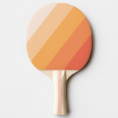 Ocean Sun Fall Bold Stripes Tischtennis Schläger (Rückseite)