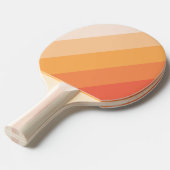 Ocean Sun Fall Bold Stripes Tischtennis Schläger (Vorderseite)