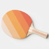Ocean Sun Fall Bold Stripes Tischtennis Schläger (Seitenansicht)