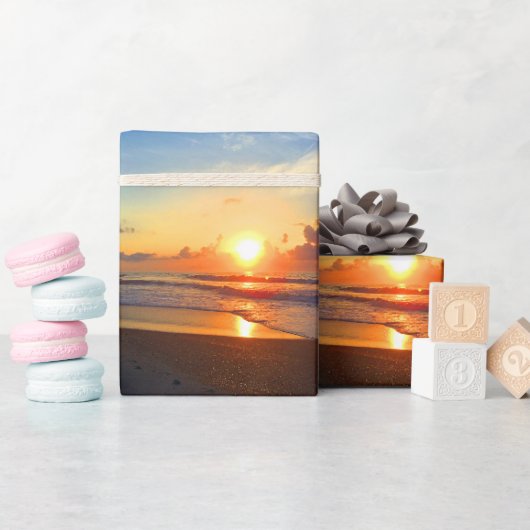 Ocean Sun Geschenkpapier (Babyparty)