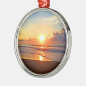 Ocean Sun Ornament Aus Metall (Links)