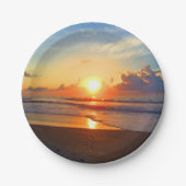 Ocean Sun Pappteller (Vorderseite)