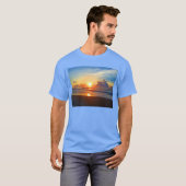 Ocean Sun Postcard T-Shirt (Vorne ganz)