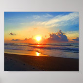 Ocean Sun Poster (Vorne)