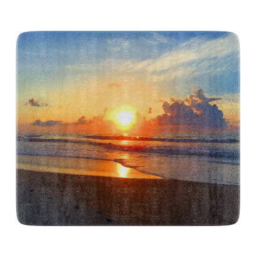 Ocean Sun Schneidebrett (Vorderseite)