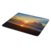 Ocean Sun Schneidebrett (Ecke)