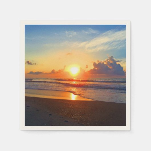 Ocean Sun Serviette (Vorderseite)