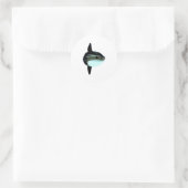 Ocean Sunfish - Mola Mola Runder Aufkleber (Tasche)