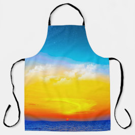 Ocean Sunrise Apron Schürze