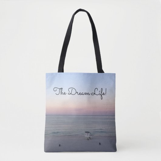 Ocean Sunrise Beach Tasche (Vorderseite)