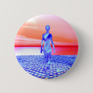 Ocean Sunrise Button