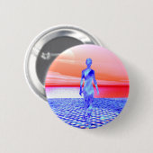 Ocean Sunrise Button (Vorne & Hinten)