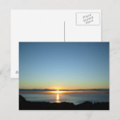 Ocean Sunrise Coromandel Neuseeland Postkarten (Vorne/Hinten)