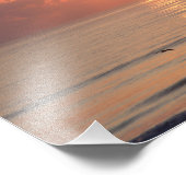 Ocean Sunrise - Daytona Beach, FL Fotodruck (Ecke)