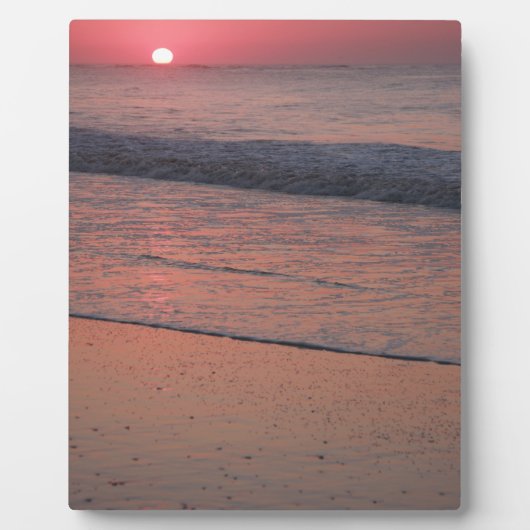 Ocean Sunrise Fotoplatte (Vorderseite)