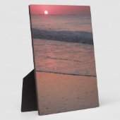 Ocean Sunrise Fotoplatte (Seite)