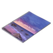 Ocean Sunrise Goals Notizblock (Linke Seite)