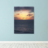 Ocean Sunrise II Leinwanddruck (Insitu (Holzboden))