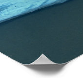 Ocean Sunrise Landschaft Kunst Poster (Ecke)