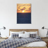 Ocean Sunrise Leinwanddruck (Insitu (Schlafzimmer))