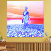 Ocean Sunrise Leinwanddruck (Insitu (Wohnzimmer))