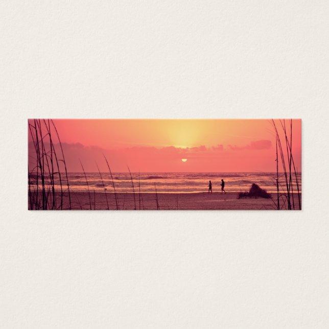 Ocean Sunrise Lesezeichen (Vorderseite)