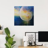 Ocean Sunrise Poster (Heimbüro)