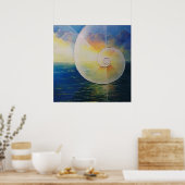 Ocean Sunrise Poster (Küche)