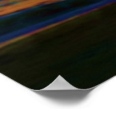 Ocean Sunrise Poster (Ecke)