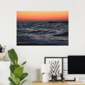 Ocean Sunrise Poster #4608 (Heimbüro)