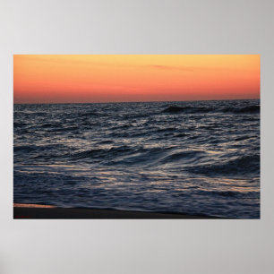 Ocean Sunrise Poster #4608